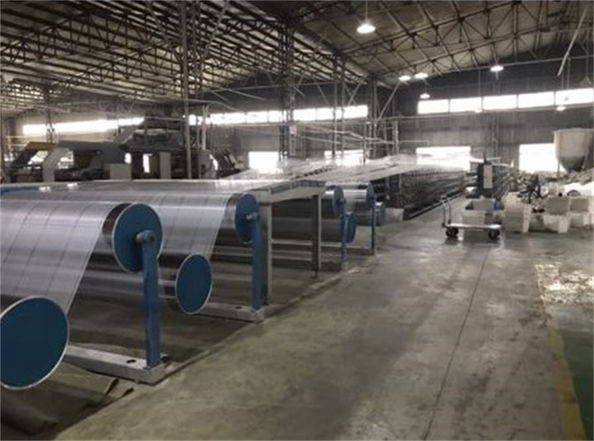 Yiyang Wanlin Weave Packing Co., Ltd. linha de produção da fábrica