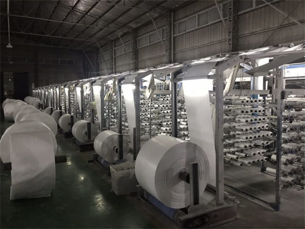 Yiyang Wanlin Weave Packing Co., Ltd. linha de produção da fábrica