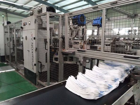 Yiyang Wanlin Weave Packing Co., Ltd. linha de produção da fábrica