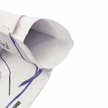 Válvula de fundo quadrada resistente à humidade sacos de cimento de PP 70gm a 100gm embalagem vazia