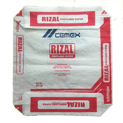 A estrela quente do anúncio da venda 25KG 40KG 50KG ensaca o cimento do saco da válvula dos PP ensaca o saco do cimento