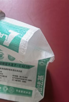 O cimento do polipropileno da estrela do anúncio de 40KG 50KG ensaca a massa de vidraceiro da gipsita emplastra o saco 25kg