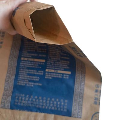 25KG 40KG 50KG AdStar sacos de papel da válvula dos sacos de papel de 2 dobras para o empacotamento do cimento
