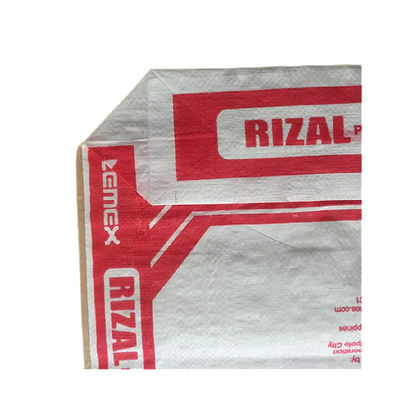 Os sacos do cimento da estrela 50KG 40KG 25KG do anúncio obstruem os sacos tecidos inferiores da válvula dos PP