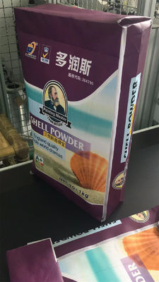 Os sacos tecidos PP do cimento de 25KG 40KG 50KG obstruem os sacos inferiores da válvula