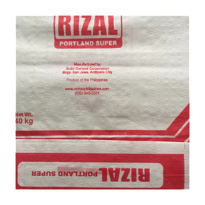 A estrela quente do anúncio da venda 25KG 40KG 50KG ensaca PP para obstruir a válvula inferior do cimento do saco ensaca o saco do cimento