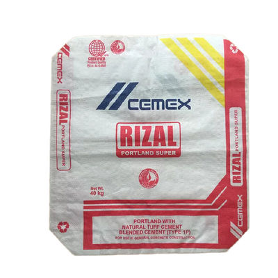 A estrela quente do anúncio da venda 25KG 40KG 50KG ensaca PP para obstruir a válvula inferior do cimento do saco ensaca o saco do cimento