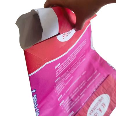 O cimento impermeável do papel de embalagem ensaca a multi parede 20kg deslocou a impressão