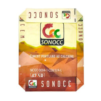 Saco inferior ISO9001 do cimento do saco 25KG 40KG 50KG Adstar do cimento da válvula dos PP do bloco