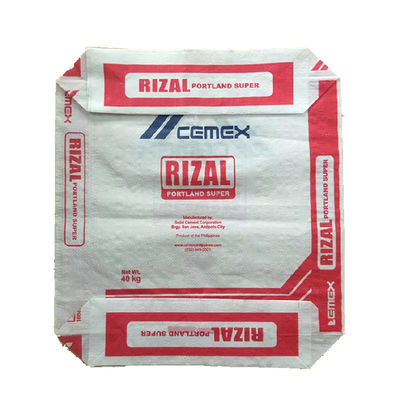 Sacos vazios 20KG 25KG 40KG 50KG ISO9001 do cimento inferior do bloco da válvula dos PP