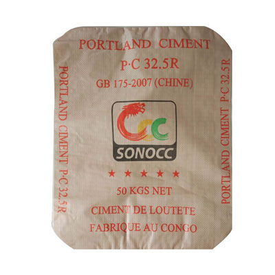 A melhor fabricação tecida pp de China do saco do cimento da venda 20KG 25KG 40KG 50KG