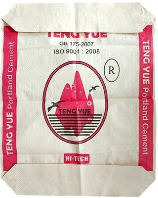 A melhor fabricação tecida pp de China do saco do cimento da venda 20KG 25KG 40KG 50KG