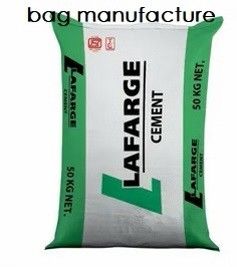 Saco tecido PP vazio ISO4001 do saco do cimento do saco 25KG 40KG 50KG da válvula