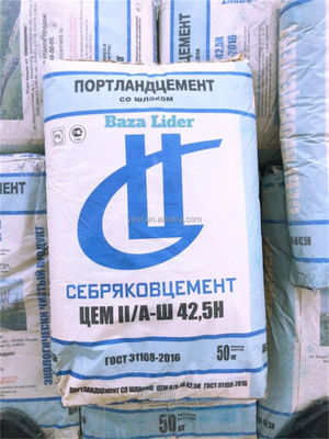 Deslocado imprimir sacos do cimento do papel de embalagem dos sacos 50kg do papel de 3 dobras personalizou