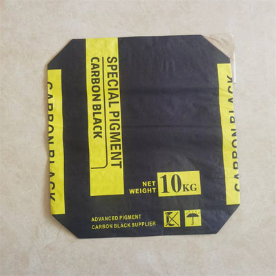 90gsm feito sob encomenda sacos vazios ISO14001 do cimento do papel de embalagem dos sacos de papel 50kg de 3 dobras