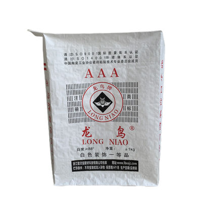 Umidade vazia concreta tecida PP laminada do saco dos sacos 40Kg 50Kg do cimento - prova