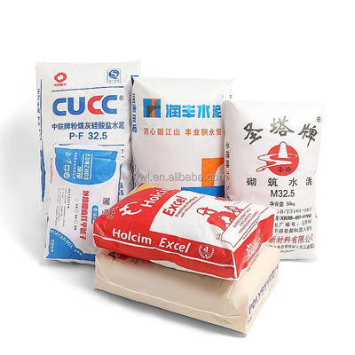 Sacos de tecido de cimento vazio 20 kg 40 kg para pó de gesso