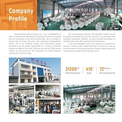 25 kg 40 kg 50 kg Saco de cimento tecido PP Vazio Saco de válvula PP Bloco de fundo com válvula