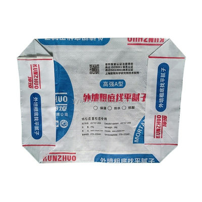 Saco de cimento de válvula de impressão completa 20kg 25kg 40kg
