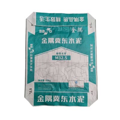 Saco De Cimento PP Saco de cimento de válvula tecida 20Kg 25Kg 40Kg 50Kg para pó de gesso