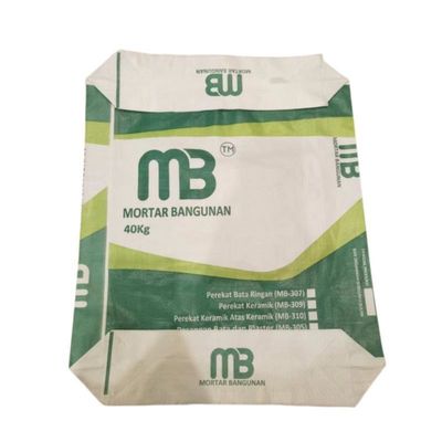 Saco Fabricante Saco de válvulas de tecido PP vazio para cimento de argamassa 50kg 40kg 30kg 25kg 20kg