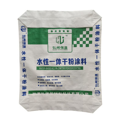 Logotipo personalizado válvula de base de cimento vazio sacos de polipropileno tecidos 20kg 40kg 50kg