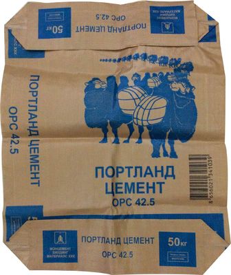 Saco Fabricante Saco de válvula de tecido PP vazio para cimento 50kg 40kg 30kg 25kg 20kg