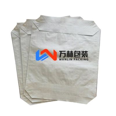 50x60x10cm 85GSM(65GSM+20GSM) Saco de embalagem de plástico para enchimento de material de construção de cimento