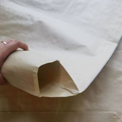 50x60x10cm 85GSM(65GSM+20GSM) Saco de embalagem de plástico para enchimento de material de construção de cimento
