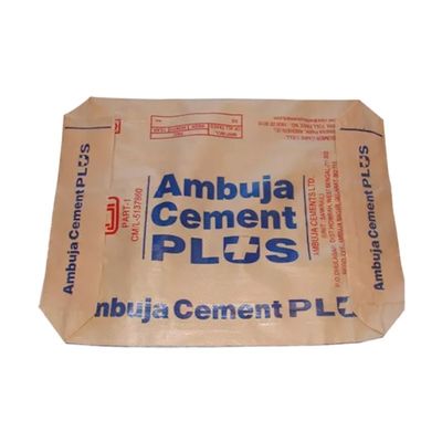 Sacos de cimento de PP com válvula vazia de bloco inferior 20 kg 25 kg 40 kg 50 kg Embalagem impressa