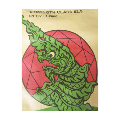 25 KG 40 KG 50 KG Saco de cimento Saco tecido Saco de cimento vazio Saco de válvula PP Saco para impressão industrial e flexográfica