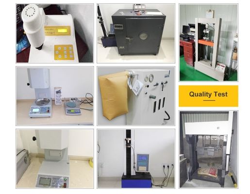 Válvula de fundo quadrada auto-fechável Sacos de cimento de PP tecidos 20 kg 25 kg 40 kg 50 kg Embalagens industriais