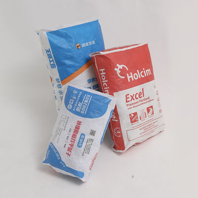 Sacos de cimento de PP impressos sob medida 25kg 40kg 50kg à prova de umidade
