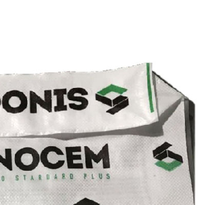 Saco de cimento valvulado de tecido PP 25KG 50KG à prova de umidade ISO9001