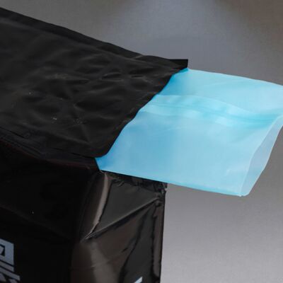 Sacos de válvulas de PE pesados de 25 kg para preto de carbono com válvula inserida