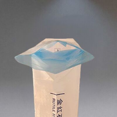 Sacos de válvulas de PE pesados de 25 kg para preto de carbono com válvula inserida