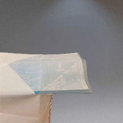 Sacos de válvulas de PE pesados de 25 kg para preto de carbono com válvula inserida