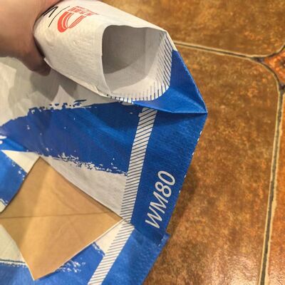 PP/saco de válvula de papel à prova de super-umidade para embalagens de cimento
